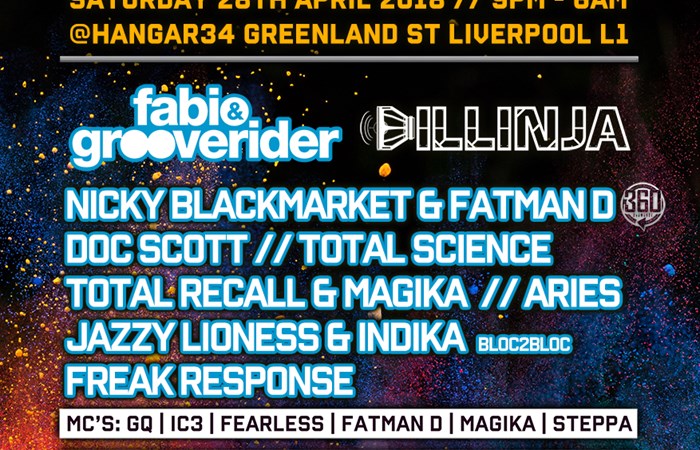 Huge Drum And Bass Festival To Hit Liverpool In April 2018 With Epic Line-up