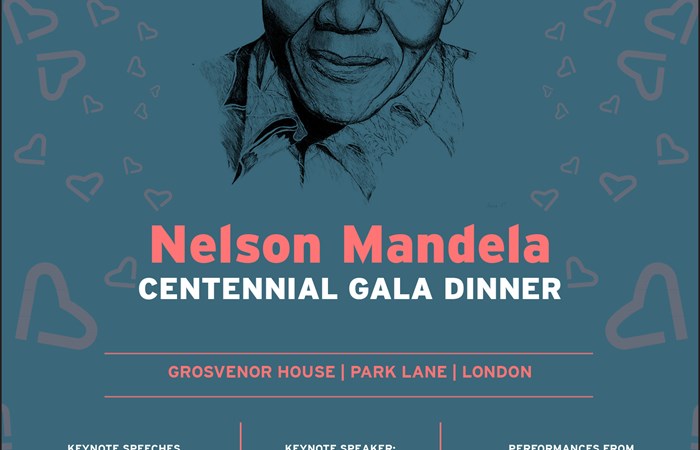 Nelson Mandela Centennial Gala dinner
